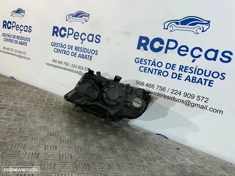 .Farol Otica Frente Frontal Direita Original Halogenio Valeo BMW Serie 3 E90 Carro Sedan E91 Touring Carrinha 6 942 722 2004 - 2008 - 6