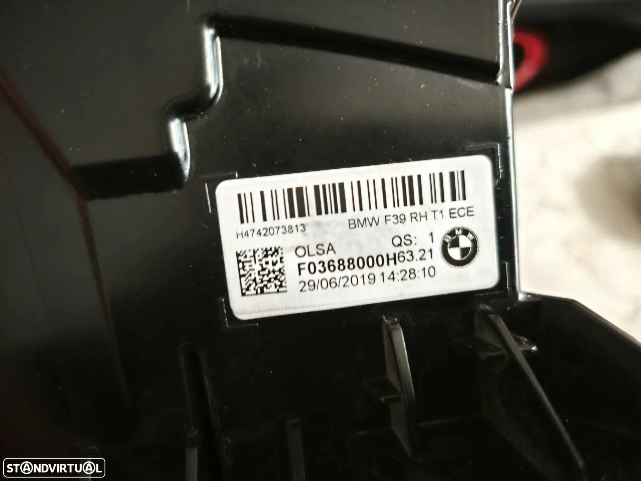 Farolim led traseiro direito painel BMW X2 F39 - 3