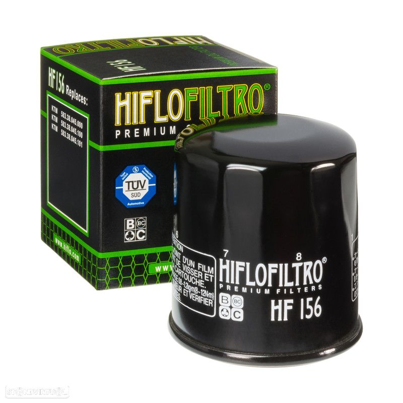 hf156 filtro oleo hiflofiltro - 1