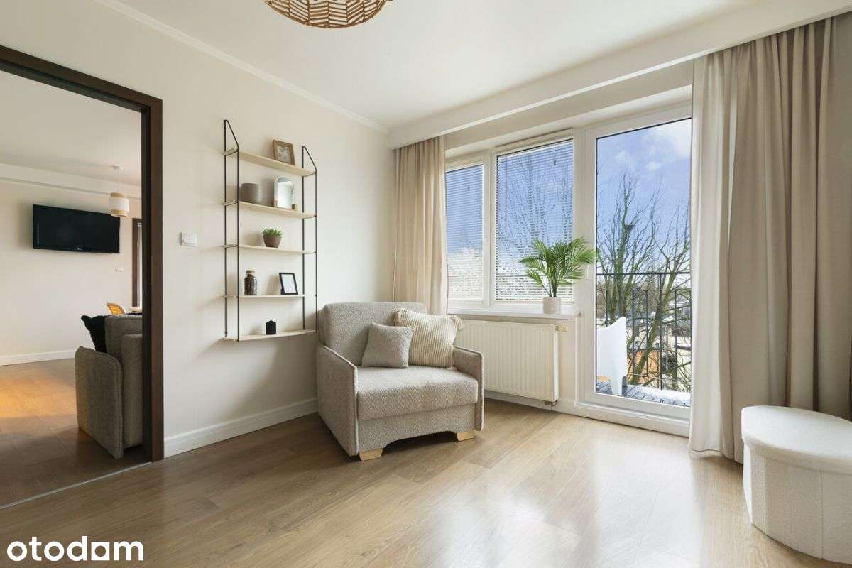 3 pokoje | 2 sypialnie | Balkon | 450 m od plaży