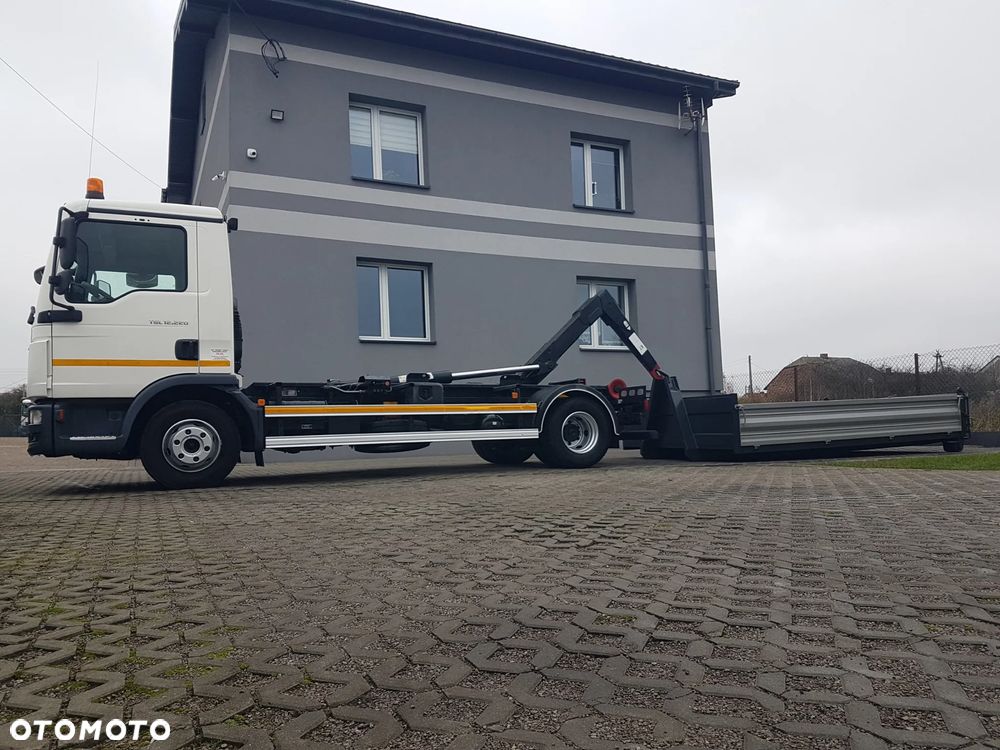MAN TGL WYWROTKA KIPER HAKOWIEC 12.220 KLIMA 4x2 DO KONTENERÓW - 7