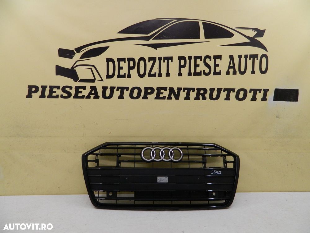 Grila radiator Audi A6 4K C8 NIGHT PACKET, 2018 2019, 2020, 2021, 2022, 2023, cod origine 3K0853651. - 1