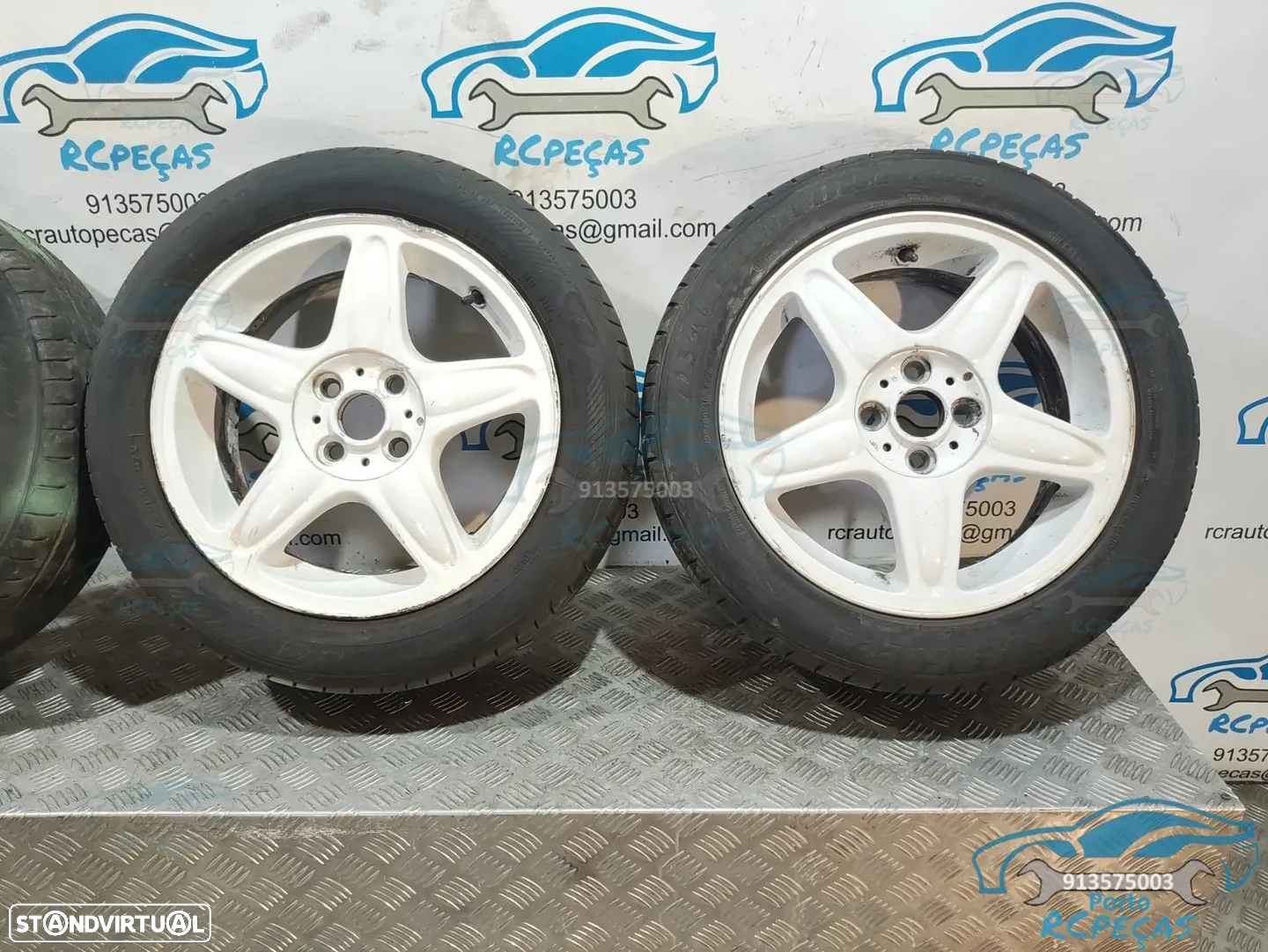 Conjunto Jantes 16" Mini - 6.5J | ET48 | 4x100 - Originais | Jante | 6769410 | 6769409 | 195 55 16 | 4 x 100 | 16 Polegadas | Original | R53 | R55 | R50 | R56 | R57 | R58 | R59 | R60 | Clubman | Cabrio | Roadster | Coupe - 7