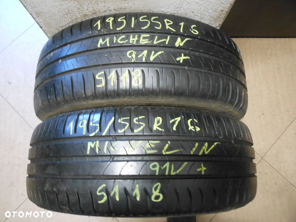 Opony 195/55r16 Michelin Energy Saver + 6,8mm lato para