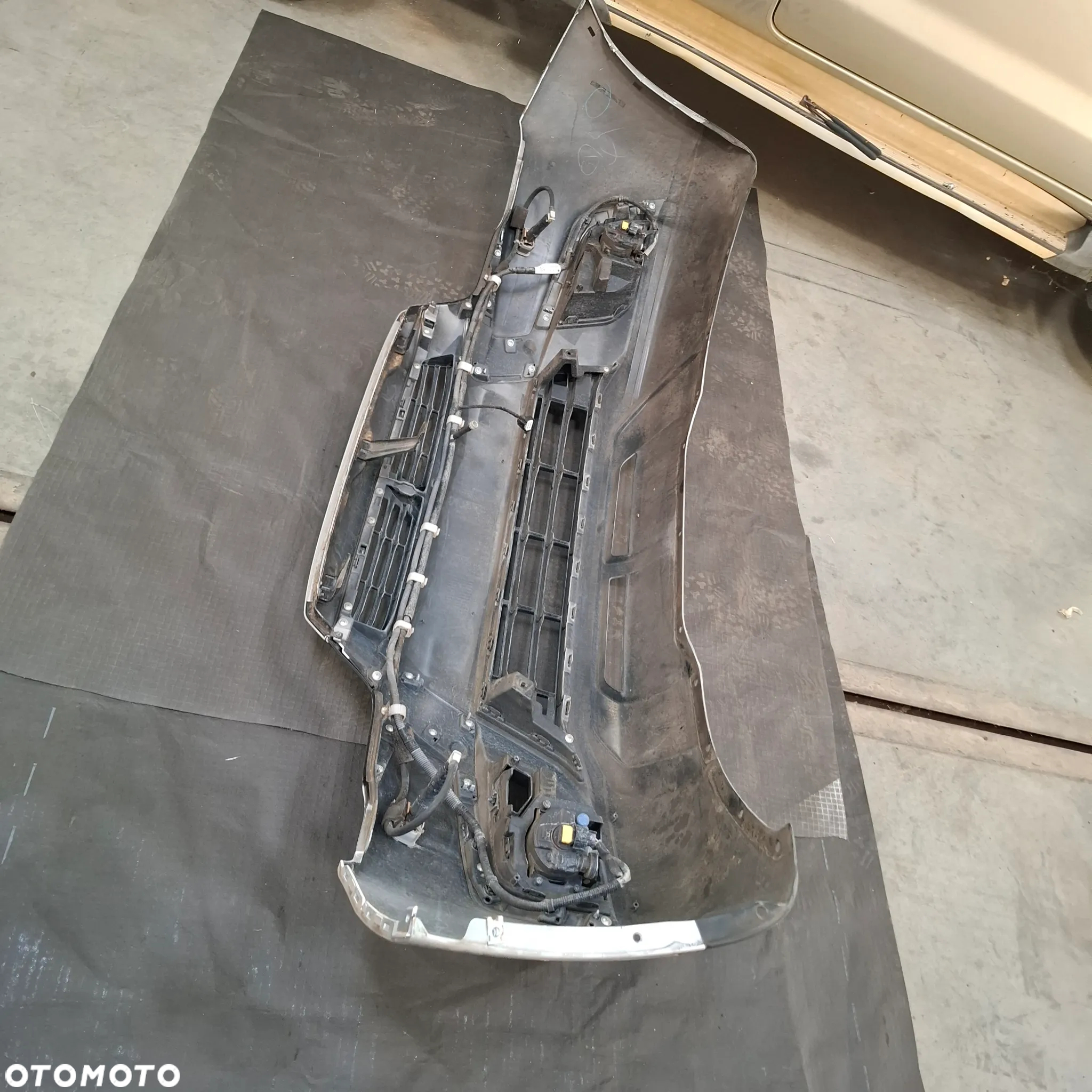MITSUBISHI ASX 2015- 2016- ZDERZAK PRZÓD KOMPLETNY DEMONTAZ SREBRNY A31 U25 CHROMY - 11