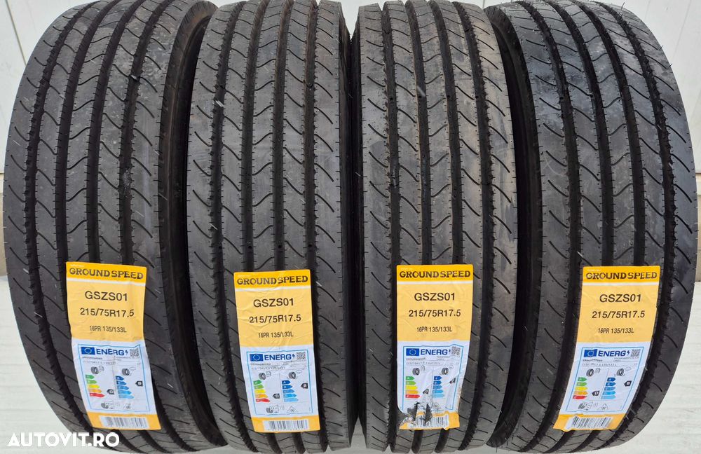 215/75 R17.5, 135L, GROUNDSPEED 16PR ,Anvelope de directie M+S - 1