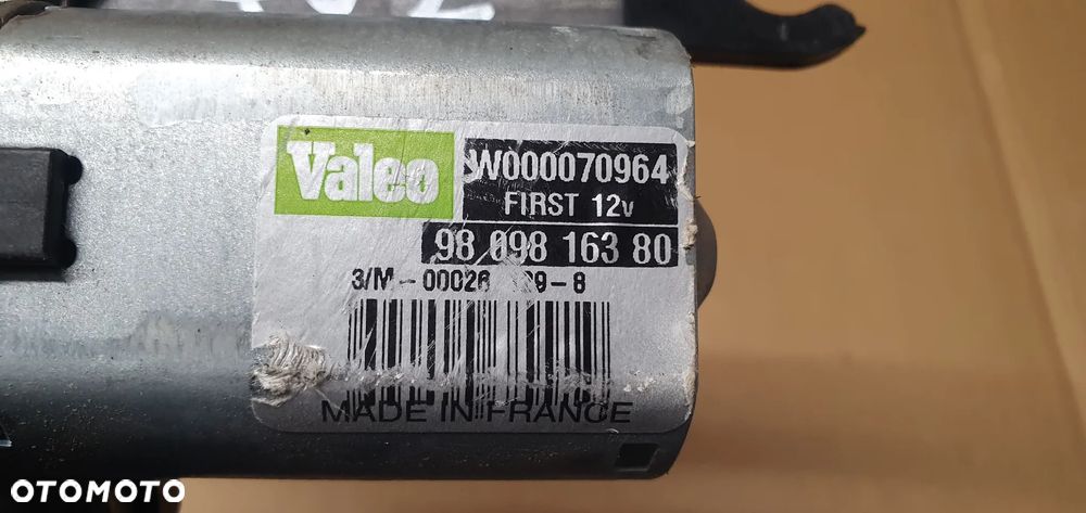 Silniczek wycieraczki tył tylnej Citroen Jumpy 9809816380 - 6