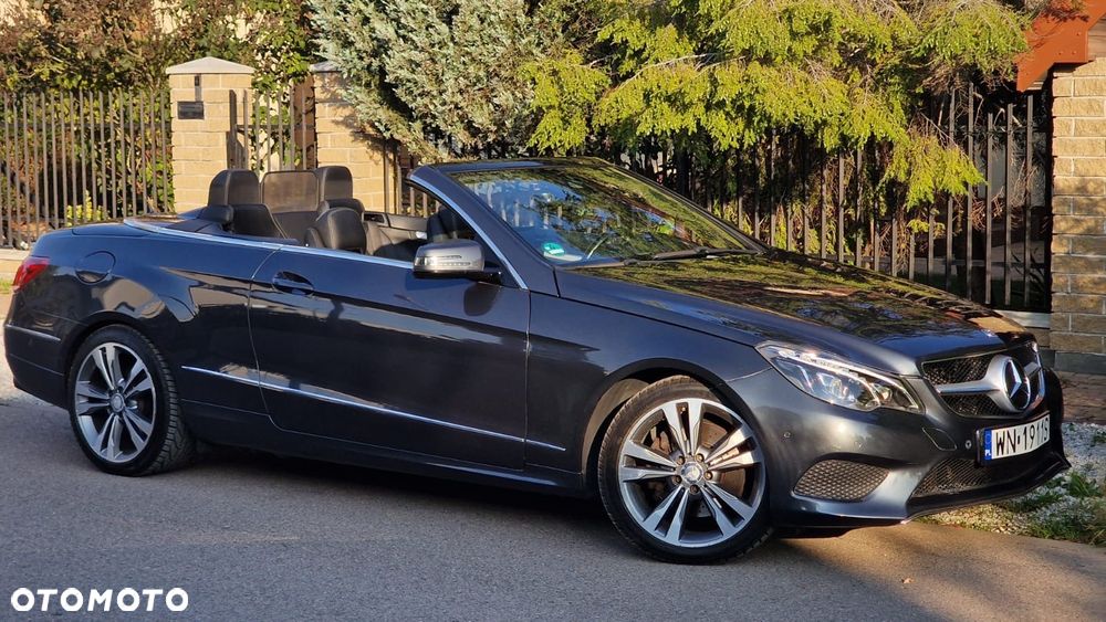 Mercedes-Benz Klasa E 200 CGI Cabrio BlueEFFICIENCY Automatik Avantgarde - 2