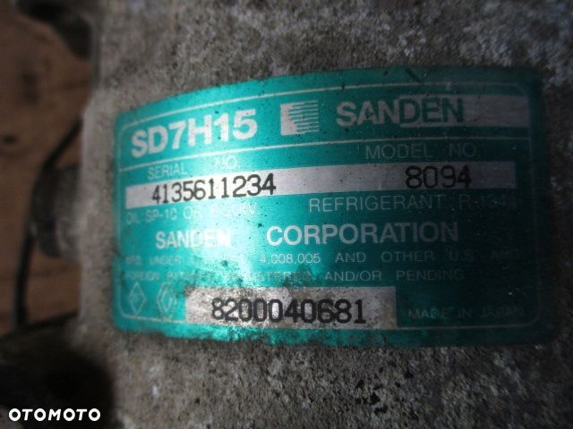 SPRĘŻARKA KLIMATYZACJI SCENIC II 8200040681 - 2