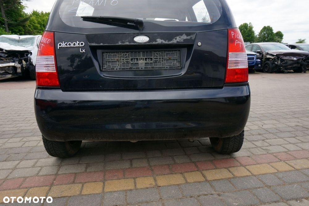 ZDERZAK TYLNY PICANTO I Z1  CZARNY KIA 2003-2007 - 1