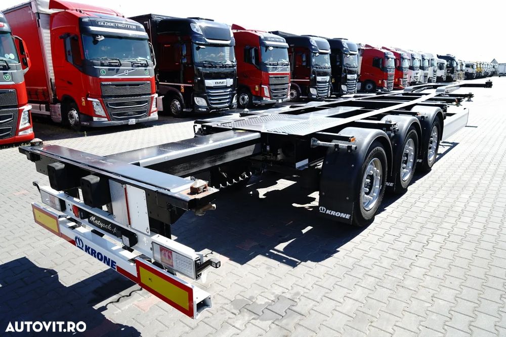 Krone KRONE / SEMIREMORCĂ CONTAINER / PUȚIN UTILIZAT / UNIVERSAL / 2023 / SPATE EXTENSIBIL / PENTRU TOATE CONTAINERELE / AXE RIDICABILE / AXE KRONE - 14