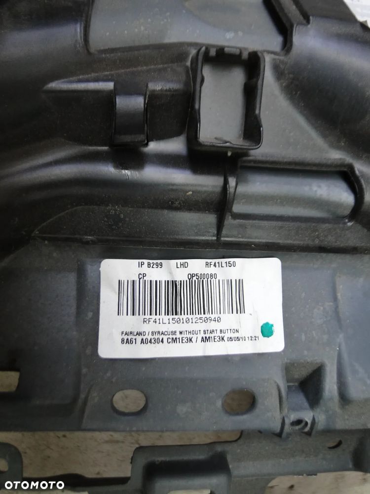 FORD FIESTA MK7 VII DESKA KONSOLA PODUSZKI AIRBAG PASY SENSOR KOMPLET ORYGINAŁ EUROPA - 36