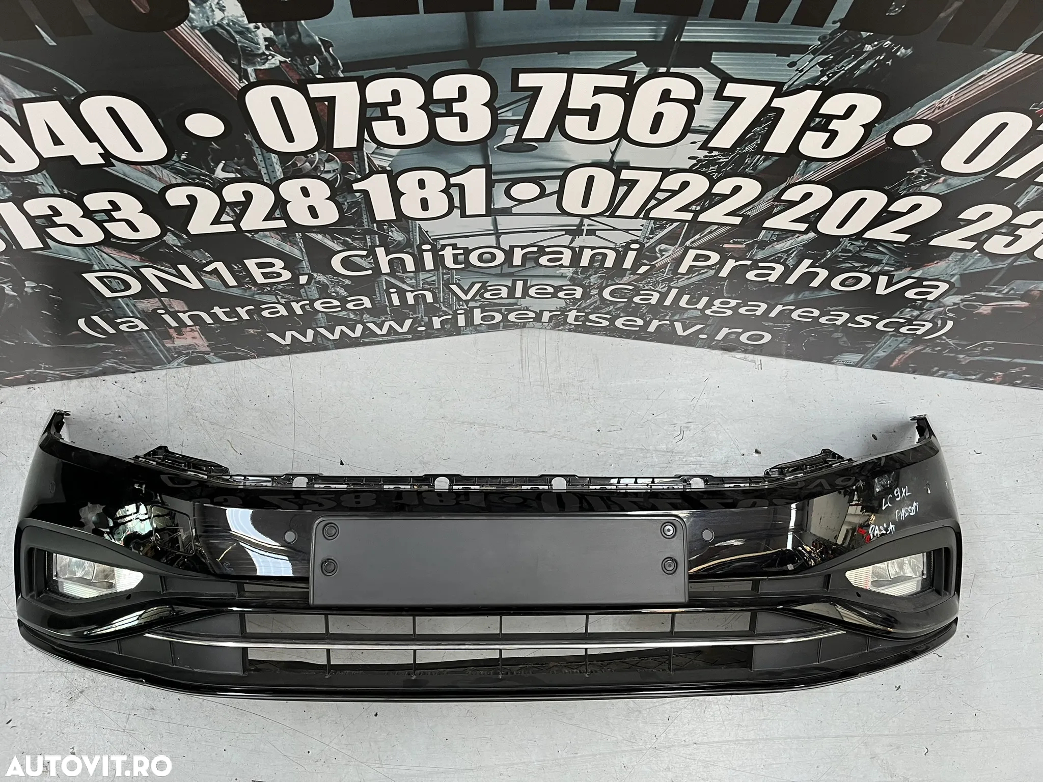 BARA FATA VW PASSAT B8 FACELIFT 3G 2019 - NEGRU 3G0807221F - 4