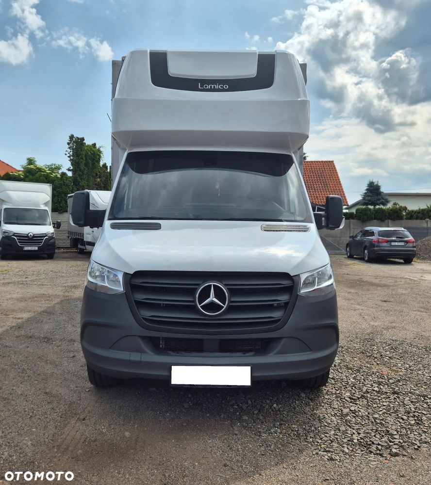 Mercedes-Benz SPRINTER 315 AUTOMAT GWARANCJA PRODUCENTA 09.2027 9G-TRONIC PLANDEKA FIRANA 10EP BEZKLUCZYKOWY DOSTĘP SALON PL BEZWYPADKOWY BEZ WKŁADU SERWIS ASO FV23% 2.0 150KM - 10