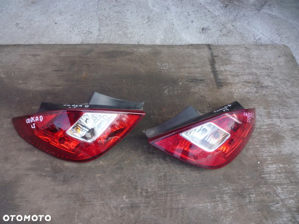 OPEL CORSA D 5D LAMPA TYLNA LEWA LUB PRAWA - 1