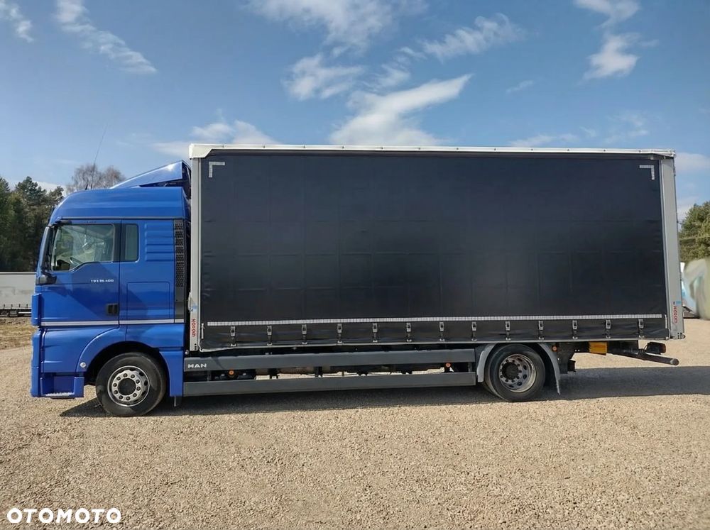 MAN TGX 18.360 Firana 19 Palet Suwany Dach Manual Cały Na Poduszkach - 7