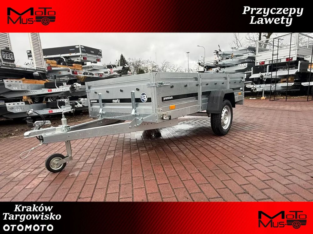 Martz Przyczepa Martz Premium 264x126x40cm 750 kg dostawa pod dom MOTOMUS - 1