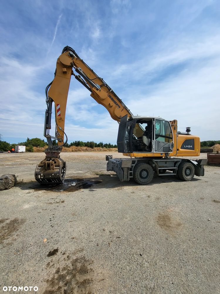 Liebherr LH 24 LH 22 LH 30 SENNEBOGEN FUCHS PRZEŁADUNKOWA SUPER STAN CENTRALNE SMAROWANIE - 14