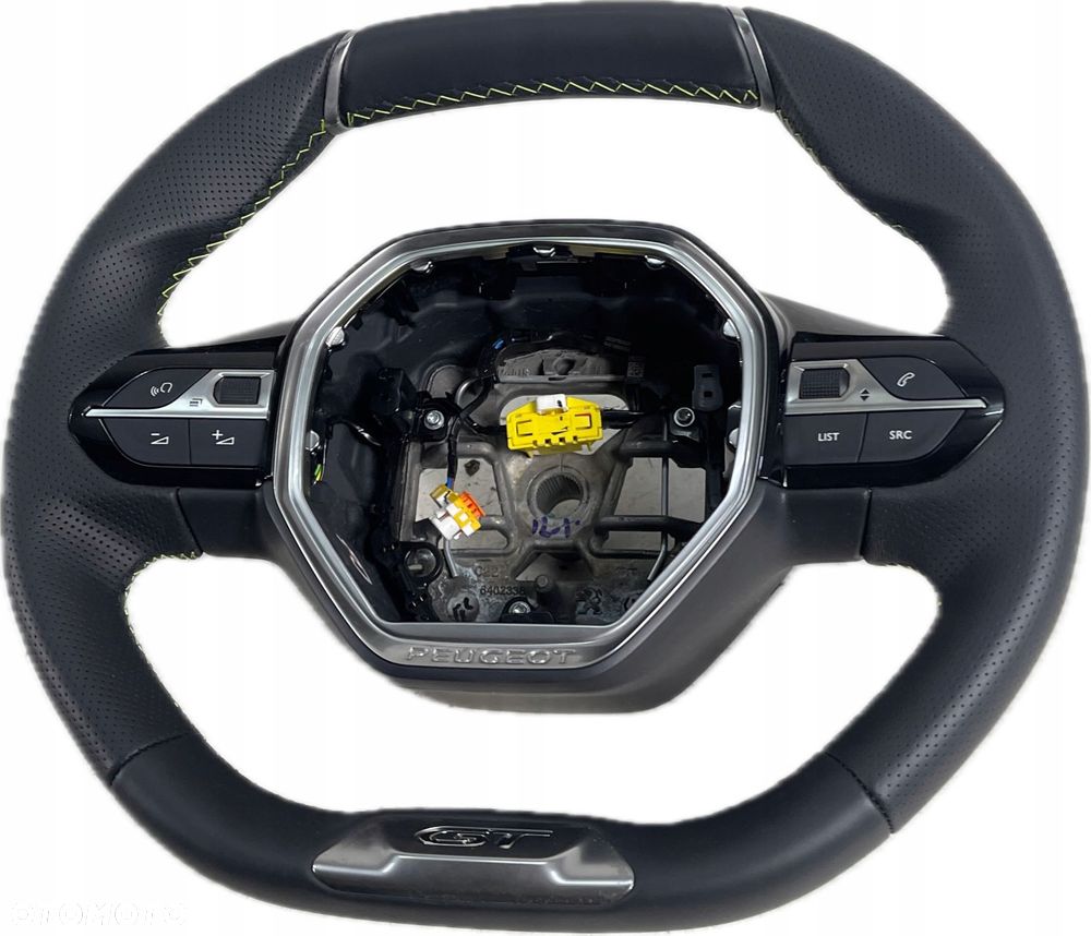* KIEROWNICA SKÓRZANA PEUGEOT 208 II 2008 GT 98255045ZD ORYGINAŁ - 14