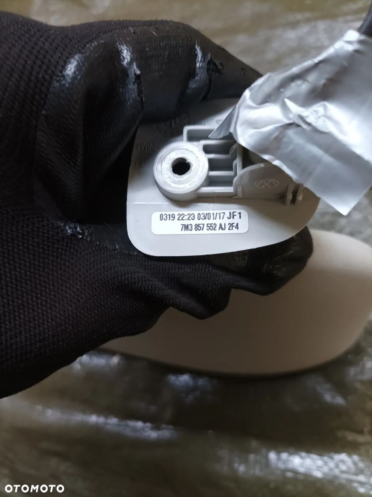 Vw Sharan 7N Seat Alhambra daszek słonecznik osłona przecwisłoneczna prawa lewa 7M3857522AJ 7M3857521AH - 4