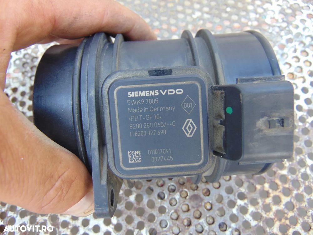 Debitmetru aer renault  Scenic 2 Laguna 2 megane 2 1.9 2.0 espace cod 8200280065 - 1