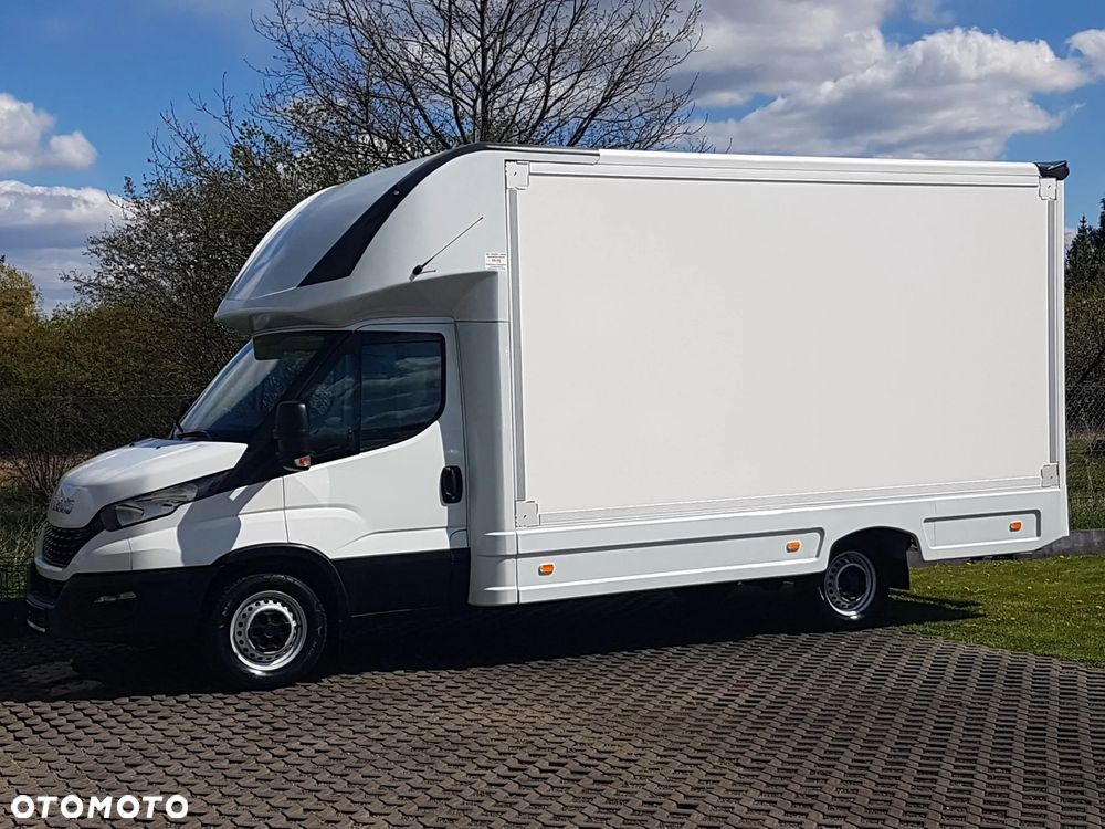 Iveco DAILY KONTENER NISKOPODŁOGOWY 4,43x2,23x2,42 SKLEP FOODTRUCK BAR KLIMA KONIOWÓZ KAMPER - 2