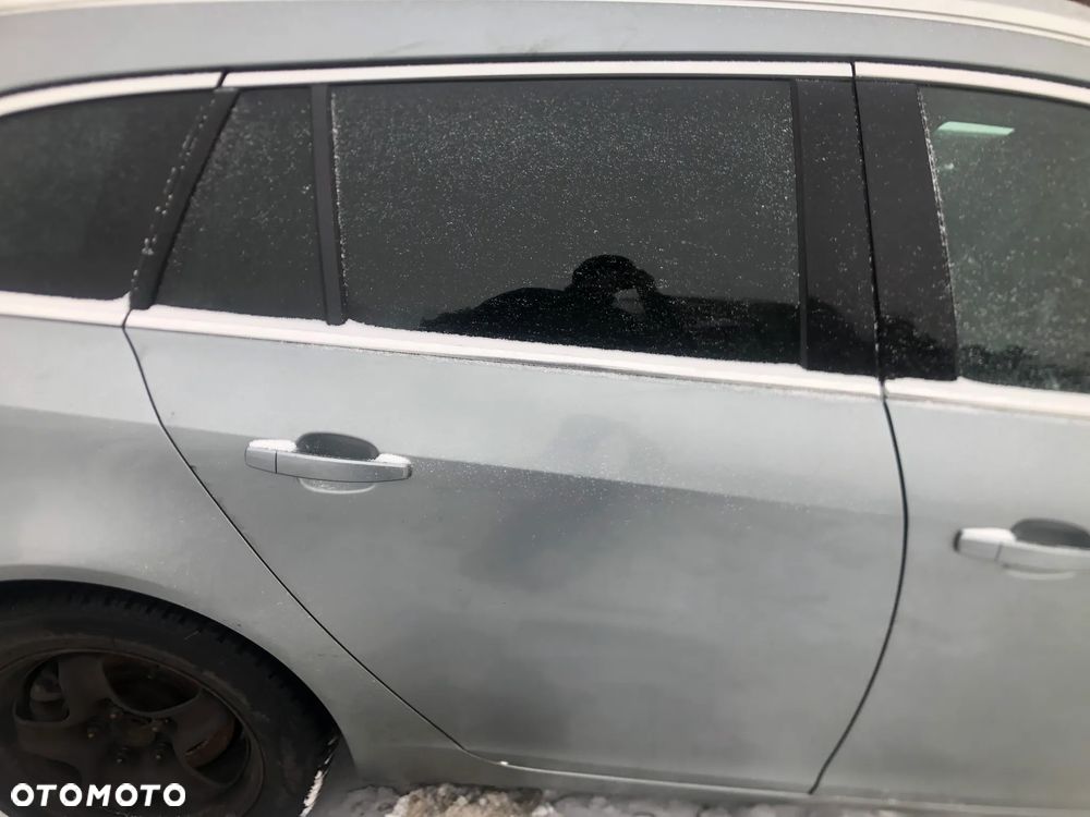 DRZWI LEWE PRAWE SREBNE, CZARNE TYŁ OPEL INSIGNIA A - 5