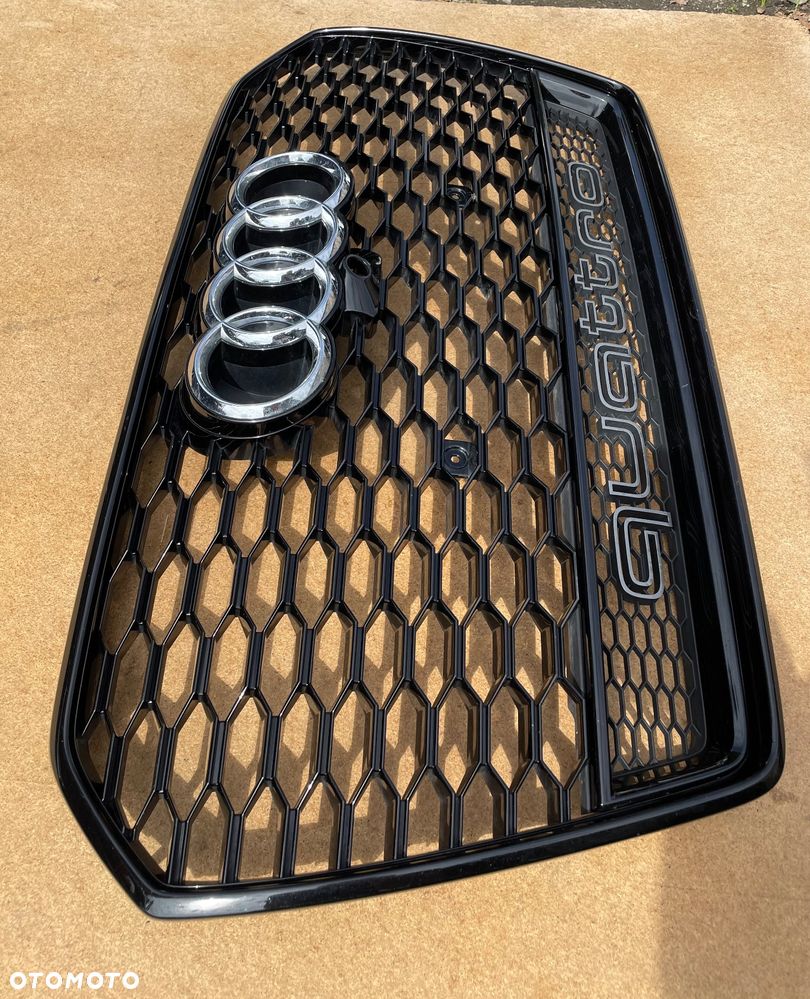 ATRAPA PRZÓD GRILL AUDI RS6 C7 4G0 POD KAMERĘ - 5