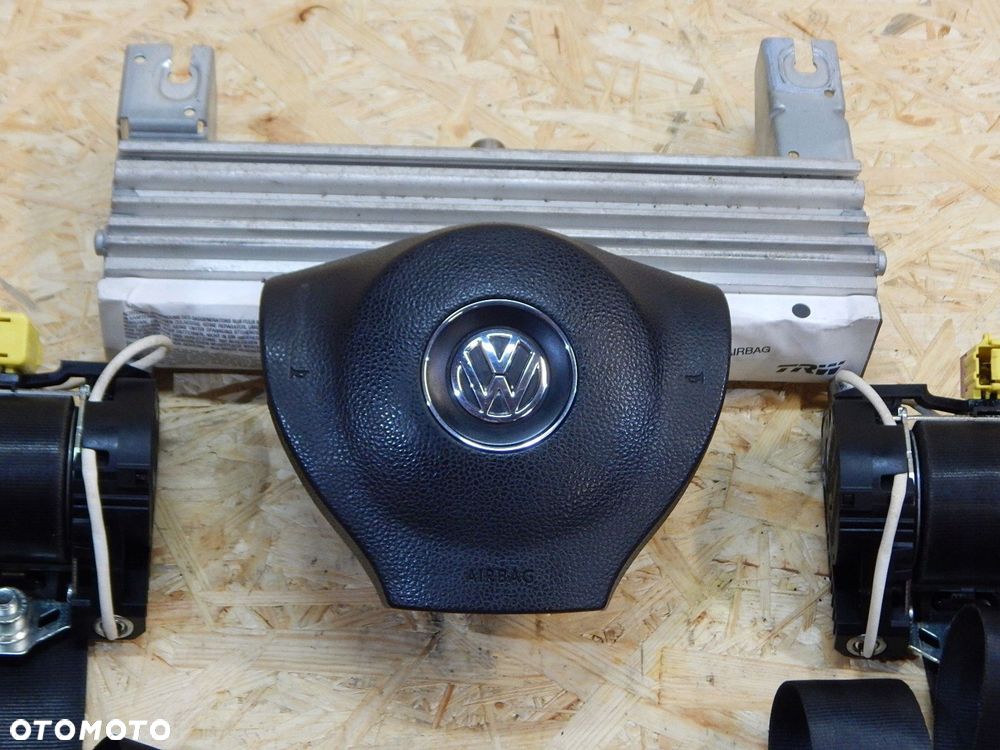 vw t5 lift poduszka pasy sensor airbag komplet 7e1880200 7e0880201h - 2