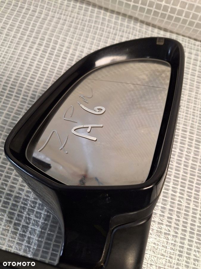 audi a6 c6 lift 4f 2008- lusterko prawe 7 pin czarne europa demont orginal - 5