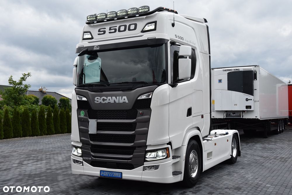 Scania S500 / 2022 / ALU-FELGI / I PARK-COOL / FULL LED / STANDARD / NAVI / ORUROWANIE / SALON PL / FULL SERWIS ASO SCANIA!! / Retarder !! / Jak nowa !! - 3