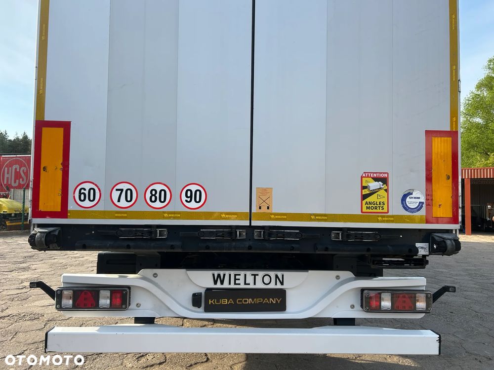 Wielton FIRANKA COILMULDA LIGHT / PODNOSZONY DACH / SAF OSIE / OŚ PODNOSZONA / ALUMINIOWE DESKI / BARDZO ŁADNY STAN / 08.2023 ROK !! - 27