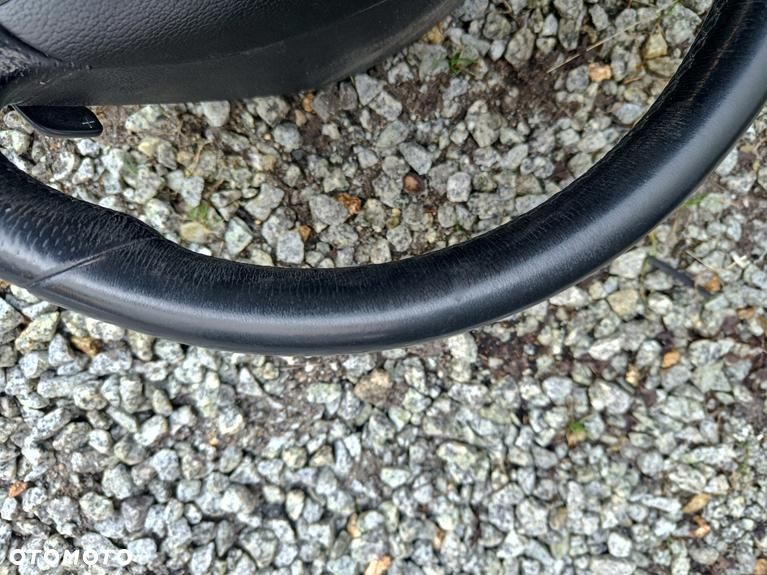 MERCEDES W209 CLK W211 LIFT W219 CLS KIEROWNICA AMG CZARNA SKÓRZANA ŁOPATKI - 7