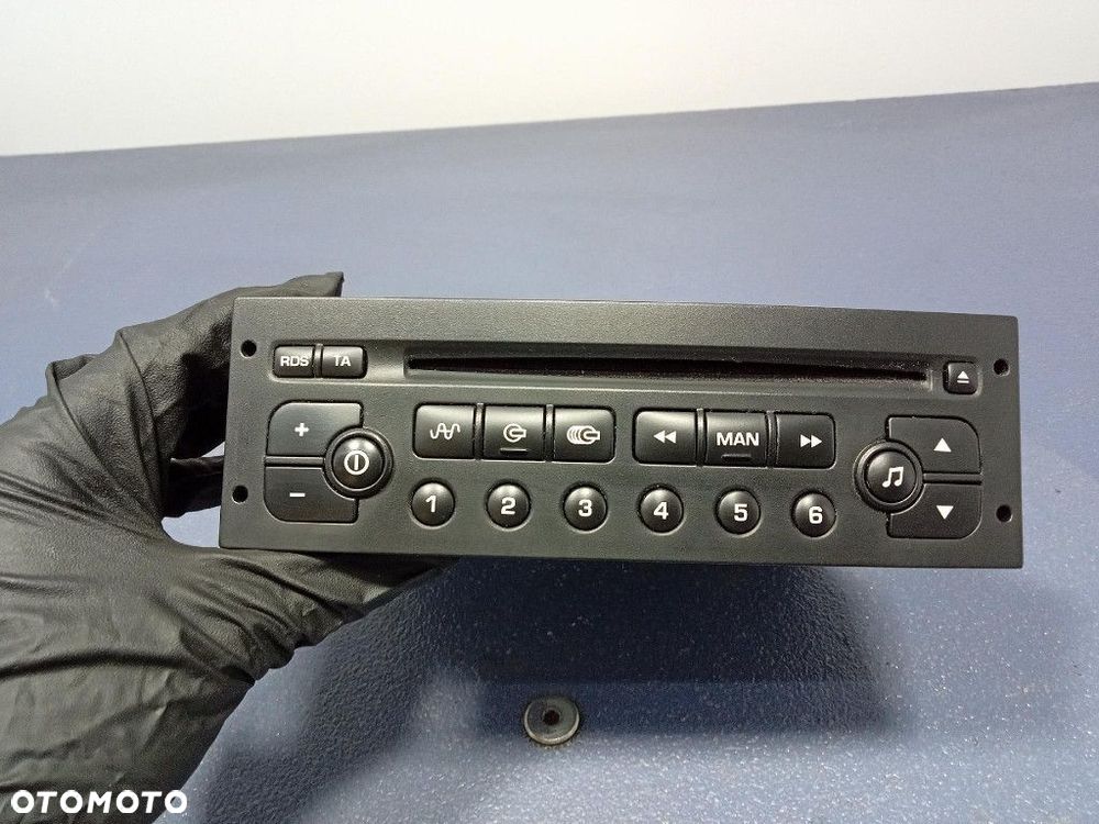 PEUGEOT 307 RADIO CD FABRYCZNE OEM 96545978XT - 6