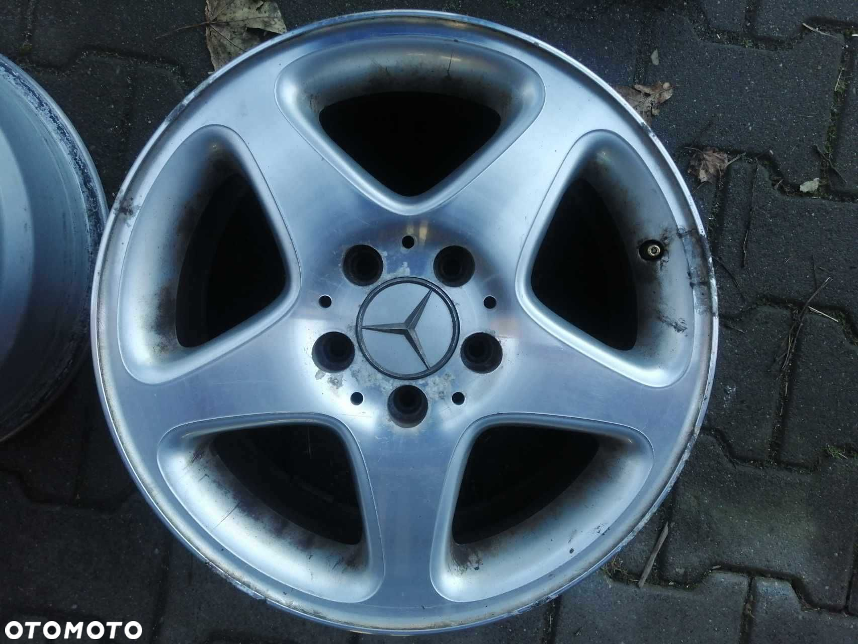 Felgi Mercedes 16 cali aluminiowe rozstaw 5x112 oryginał komplet - 8