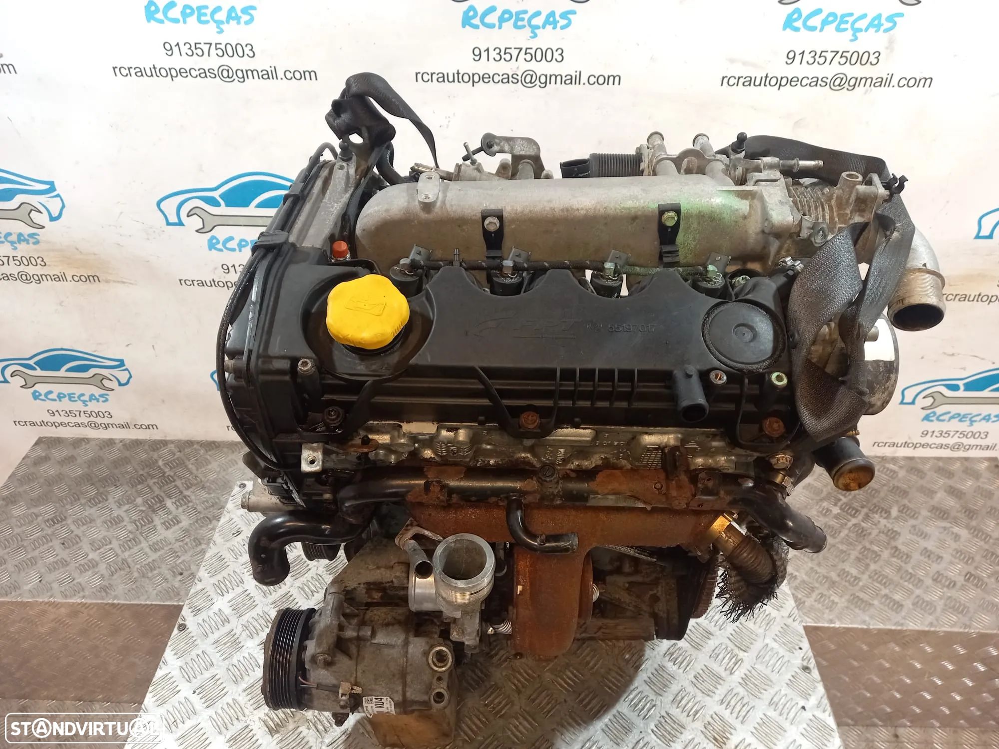 Motor Completo GM Fiat Opel Saab Z19DT D207E 1.9 CDTi TiD 120cv 8v 2004 - 2010 - 1