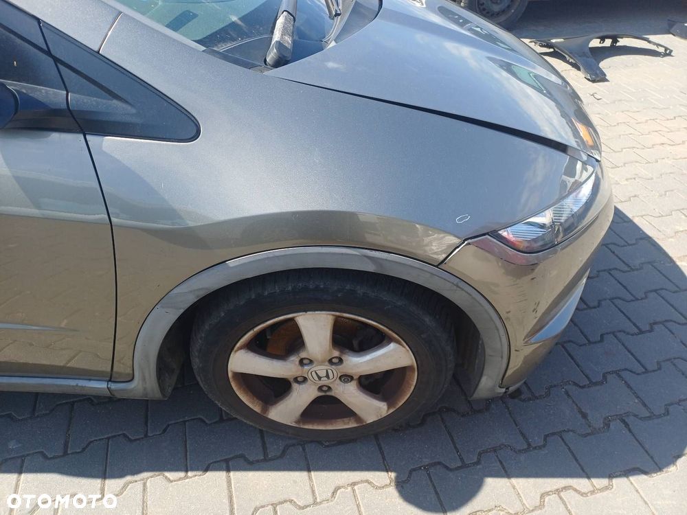 KOMPLETNY PRZÓD HONDA CIVIC VIII NH701M MASKA ZDERZAK BŁOTNIKI LAMPY - 7