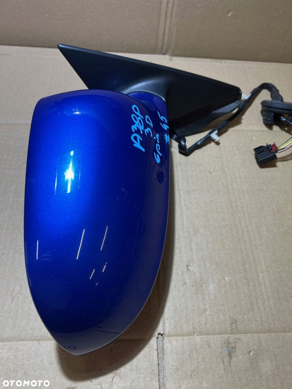 AUDI A3 8P 3D LIFT LUSTERKO PRAWE 6PIN - 7