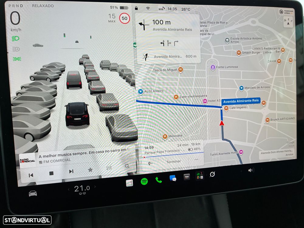 Tesla Model Y Long Range Tração Integral - 26