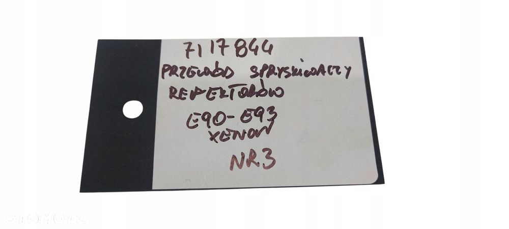 Bmw E90 E91 E92 E93 Wąż Przewód Spryskiwaczy Reflektorów Xenon 7117844 Nr 3 - 6