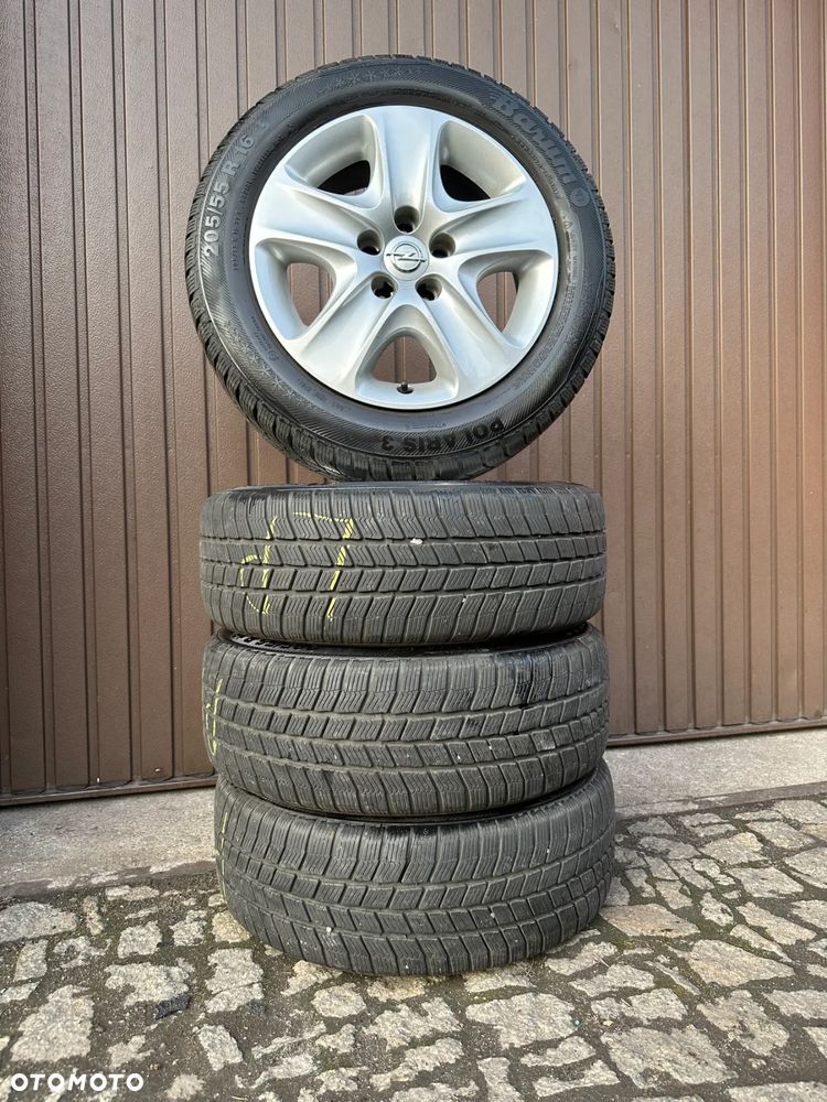 Koła zimowe Opel Astra H Vectra C Meriva B 5x110 205 55 16 - 5