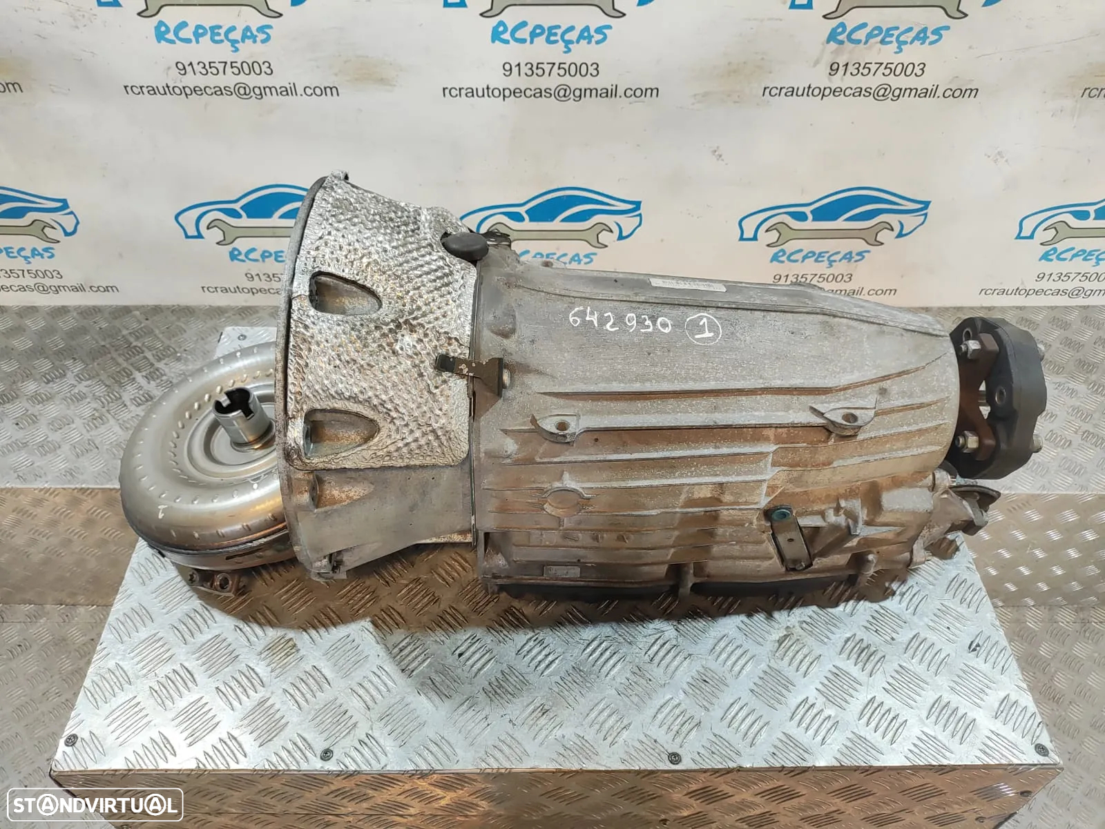 Caixa 7 velocidades automática Mercedes Benz 642.920 722.902 722902 - 4