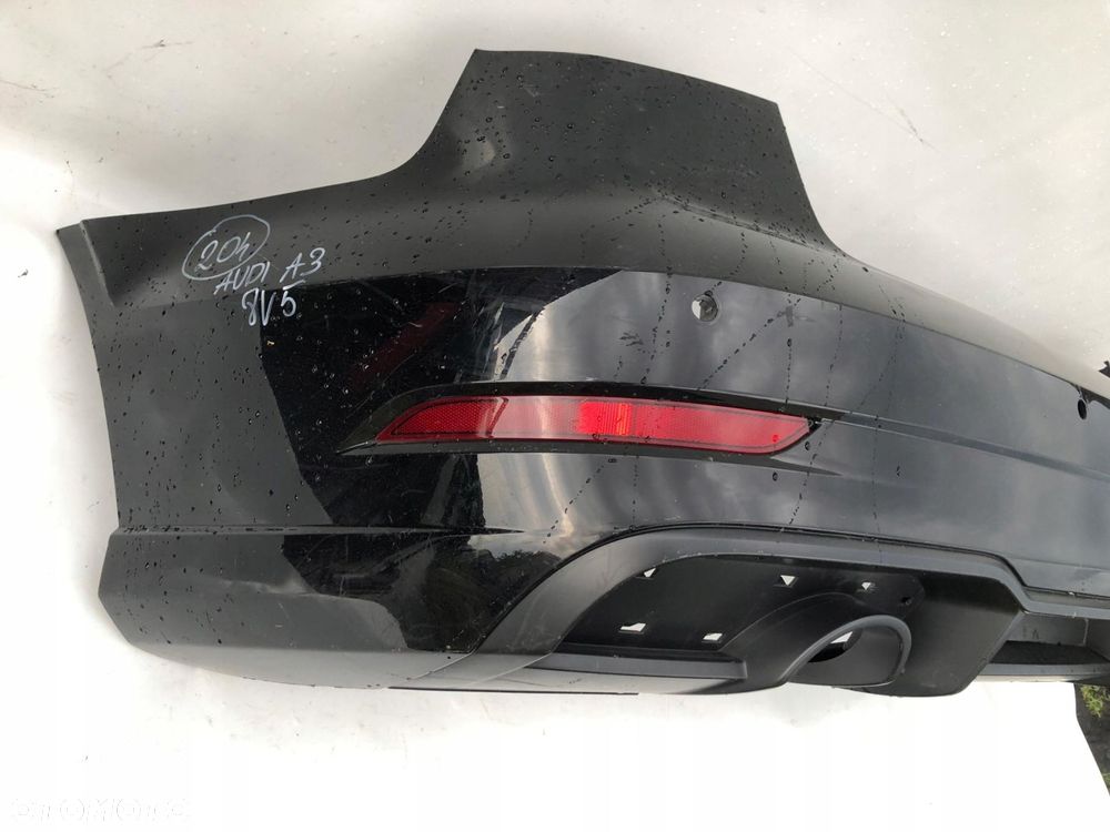 ZDERZAK TYŁ TYLNY AUDI A3 LIFT S-LINE PDC 8V5807521 - 4