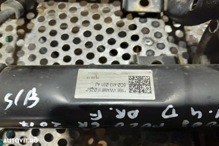 SET AMORTIZOARE FATA 6C0413031AJ Volkswagen VW Polo 5 6R [2009 - 2015 - 2