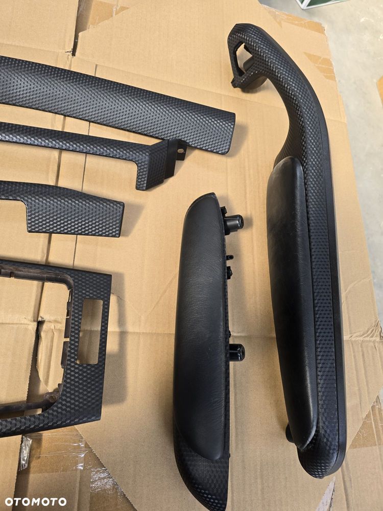 Bmw e46 coupe dekory black cube komplet - 6