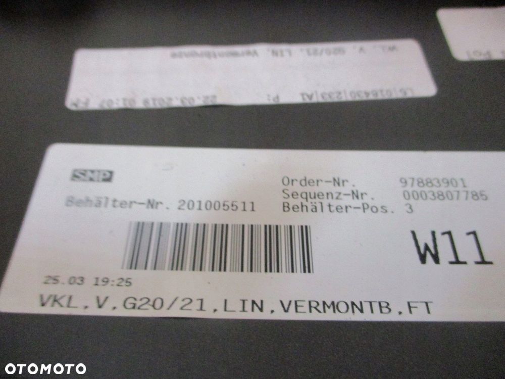 Zderzak BMW 3 G20 G21 6X PDC POD RADAR PRZÓD - 6