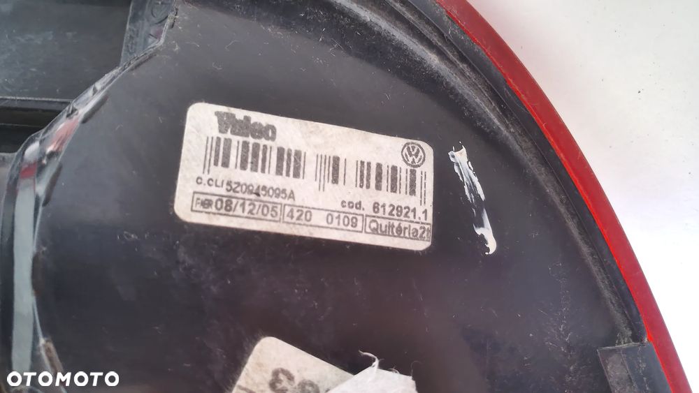 VW Fox Lampa Tył Prawa Lewa strona - 6