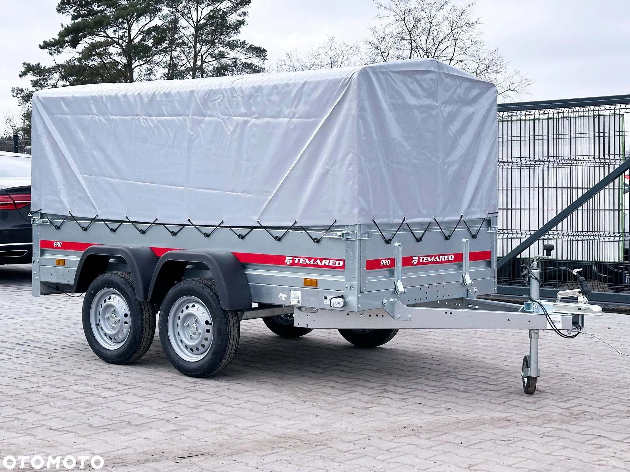 Temared PRO 2612/2 Przyczepka samochodowa 264x126cm dwuosiowa - 1