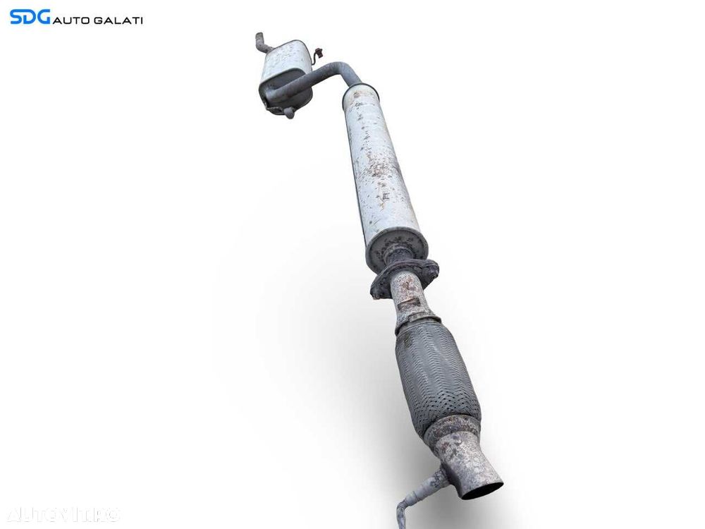 Ansamblu Complet Evacuare Toba Tobe Teava Esapament Intermediara Finala Ford C-Max 1.8 Benzina 2004 - 2010 [LC3430] - 7