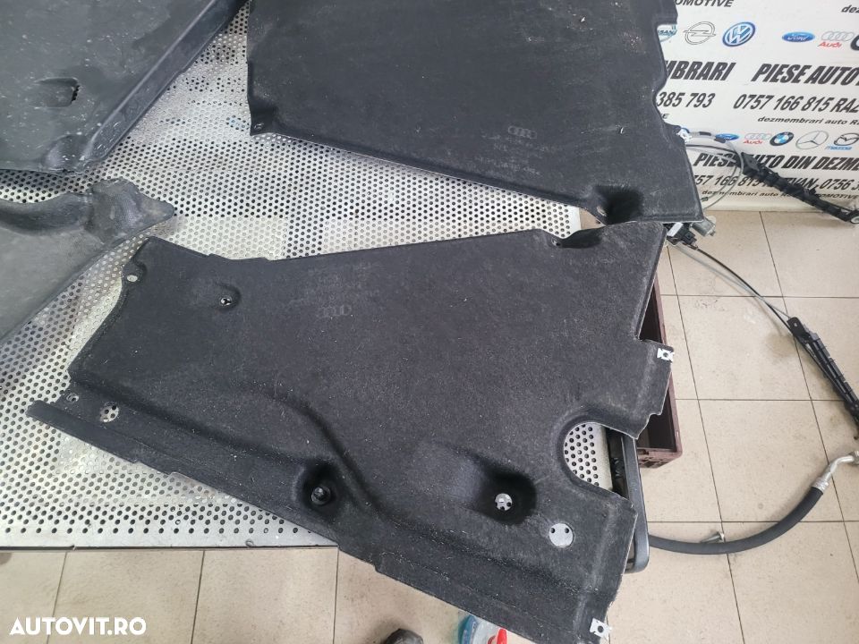 Scut Aparatoare Noroi Plastic Sub Masina Audi A6 S6 4K C8 Allroad Dupa 2018 - 6